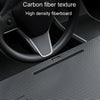 For Tesla Model Y/3 SUITU Car Center Folding Small Table Board Camping Dining Plate(Black Brown)