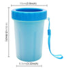 Dog Paw Cleaner Silicone Wash Cup Large Blue - Muddy Paw Washer