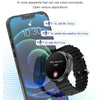 K9 Ultra Pro 1.39 inch Silicone Band IP67 Waterproof Smart Watch Support Bluetooth Call / NFC(Yellow)