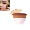 Petal Foundation Brush BB Cream Makeup Brushes Loose Powder Brush Flat Kit Pincel Maquiagem(Pink)