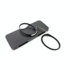 Mini Clip Nose Style Presbyopic Glasses without Temples, Positive Diopters:+2.50(Black)