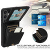 For Samsung Galaxy S24 FE 5G Crossbody Lanyard Zipper Wallet Leather Phone Case(Black)