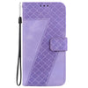 For Samsung Galaxy A36 5G / A56 5G Seven-shaped Embossed Leather Phone Case(Purple)