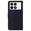 For Xiaomi Redmi K70 Pro / K70 Geometric Embossed Leather Phone Case(Black)