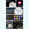 LEMFO HW52 1.28 inch Dual Mode Sport Smart Watch, Support Bluetooth Call / Sleep / Blood Oxygen / Heart Rate / Blood Pressure Health Monitor(Gold)