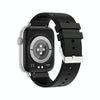 T49 1.9 inch HD Square Screen Smart Watch Supports Heart Rate Monitoring/Bluetooth Calling(Silver Black)