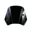 HP-DF016-B Motorcycle Front Windshield for Benelli Leoncino Trail 250(Black)