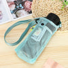 Mesh Fabric Diagonal Outdoor Water Bottle Bag Universal Children Thermos Cup Cover(Black)