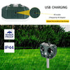Outdoor Ultrasonic Solar  Animal Repeller  Pest Mouse Repeller  Sensor Garden Bird Cat Dog Fox Repellent Keep Animals Away