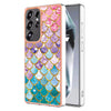 For Samsung Galaxy S25 Ultra 5G Electroplating IMD TPU Phone Case(Colorful Scales)