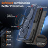 For Samsung Galaxy S23 FE 5G Cooling MagSafe Holder Phone Case(Blue)