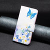 For Samsung Galaxy A56 5G Colored Drawing Pattern Leather Phone Case(Butterfly Love)