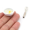 Miniature Food Play Scene Model Doll House Accessories Mini Manual Egg Beater Set