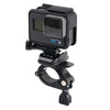 GP435 Small Size Bicycle Motorcycle Handlebar Fixing Mount for GoPro, Insta360, DJI and Other Action Cameras(Black)