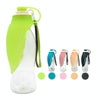 Portable Dog Water Bottle 580ml - Green - Leakproof Travel Cup