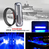 Ship / Yacht 10-30V 120LEDs Waterproof Stainless Steel Underwater Light (Blue Light)