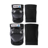 SULAITE 4 In 1 Outdoor Sports Knee Pads + Elbow Pads Set Off-Road Sports Protective Gear, Specification: One Size