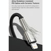 Baseus CATLJK-A02 Cafule Series 20W Type-C / USB-C to 8 Pin PD Metal Charging Data Cable, Length:1m(White)