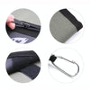 Splitable Fish Bait Bag With 6 PVC Self-Sealing Stickers Classification Storage Hanging Bag(Army Green)