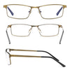 Dual-purpose Photochromic Presbyopic Glasses, +4.00D(Gold)