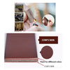 COWATHER XF004 Men Two-Layer Cowhide Business Casual Pin Buckle BeltLength (cm): 130cm(Silver Buckle Coffee Color)