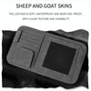 Car Sun Visor Bill Holder Glasses Clip Storage Bag(Blue)