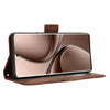 For vivo V40e 5G / iQOO Z9S 5G Skin Feel Calf Texture Card Slots Leather Phone Case(Brown)
