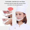 10pcs /Bag Recyclable Transparent Restaurant Mask Chef Anti-fog And Anti-Spittle Plastic Masks(opp Bag)