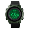 Skmei 1540 Fashion Outdoor Sports Large Dial Student Watch Multi Function Waterproof Mens Electronic Watch(Green)