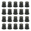 20 in 1 M6 Universal Motorcycle Windshield Brass Nuts