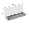 Game Console Wall Storage Bracket Game Console Accessories Storage Rack For Nintendo Switch(Transparent)