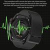 SK7Plus 1.28 inch IPS Screen Steel Strap Smart Watch, Support Bluetooth Call/Sleep Monitoring(Black)