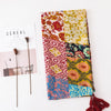 180 X 85cm  Women Cotton And Linen Scarf Retro Splicing Bohemian Printed Silk Shawl SL2202-026