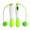 Digital Professional Counting Jump Rope Sports Ball Counter Skipping Rope (Green)