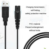 1.25m For Shaver / Water Refill Device USB TTo 8-Figure Tail Charging Cable Power Cord(White)