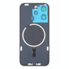 iPhone 16 Pro Glass Back Cover with Lens & MagSafe (Silver)