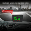 HUD GPS Speedometer: 3.5" Car Head Up Display, Green
