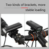 WEST BIKING YP0701286 Bicycle Headlight USB Riding Strong Light Mountain Bike Light(Black)