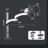 Gibbon Mounts FE112 Aluminum Alloy Lifting and Rotating LCD Computer Monitor Bracket( Clip Table)