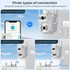 QX95 6MP Dual Lens WiFi Security Camera with AI & Siren (AU)