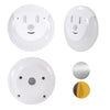 USB Charging Light & Human Body Sensing Control Smile Magnetic Night Light(Warm white light)