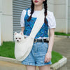 Small Pet Carrier Bag, Travel Sling for Cats & Small Dogs