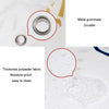 180x180cm Sea World Polyester Shower Curtain Thickened Waterproof Bathroom Shower Curtain Cloth With Hooks