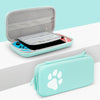 Baona BN-F005 Cat Paw Pattern Cconsole Storage Bag For Switch (Green)