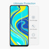 50 PCS 0.26mm 9H Surface Hardness 2.5D Explosion-proof Tempered Glass Half Screen Film For Xiaomi Redmi Note 9s