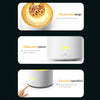 HX-130 Colorful Night Light Planet Desktop Flame Aromatherapy Humidifier, Spec: EU Plug(White)