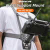 For DJI RC Plus Sunnylife Remote Control Waist Support Bracket Chest Strap (Grey)