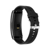 K7 1.14 inch TFT Screen Smart Call Bracelet, BT Call / Heart Rate / Blood Pressure / Blood Oxygen, Strap:Silicone Strap(Black)