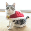 Christmas Pet Cloak, Red, Small Dog/Cat, Warm Fleece