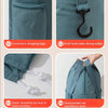 Foldable Foot Bath Bucket Knee Foot Tub Portable Bath Bag For Travel Camping(Blue)